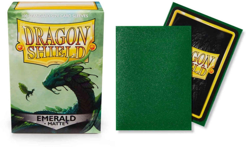 Dragon Shield Emerald Matte Card Sleeves x100